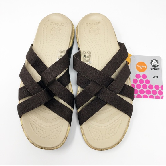 CROCS Shoes - New Crocs Edie Criss Criss Sandals